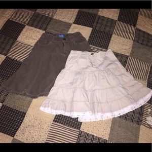 2 Girls Skirts Size 6X/7 and 6